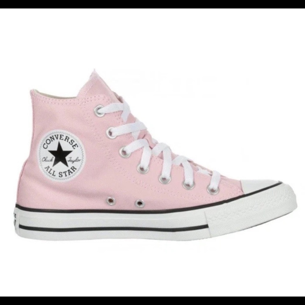 Converse Light Pink High-Top Sneakers - Women’s Size 6 - Picture 9 of 15